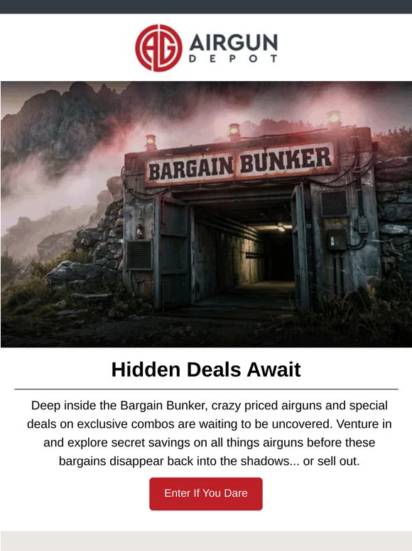 Venture Into the Bargain Bunker