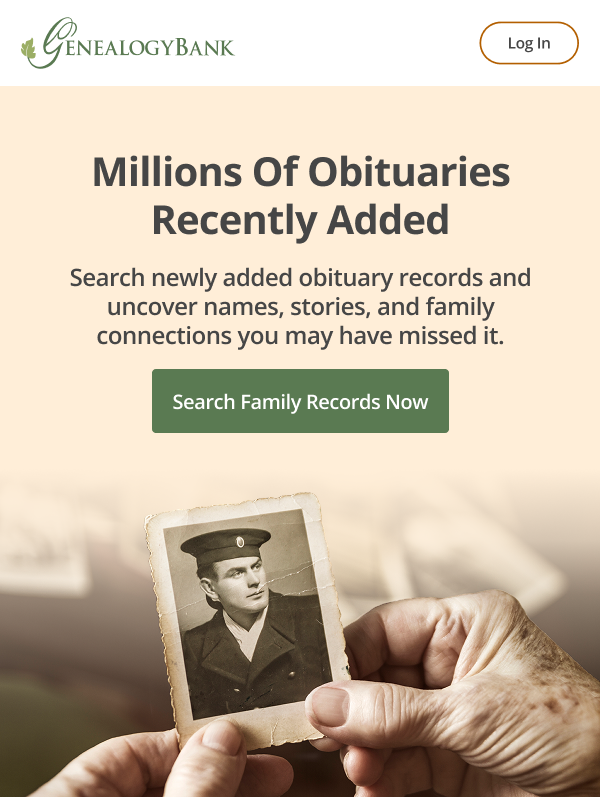 Millions Of Obituaries Recently Added