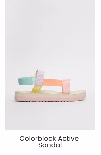 Colorblock Active Sandal