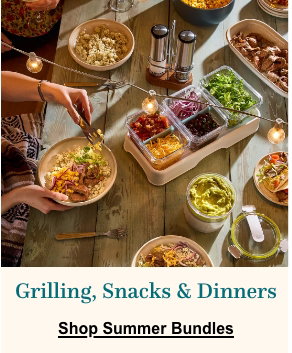 Grilling, Snacks and dinners