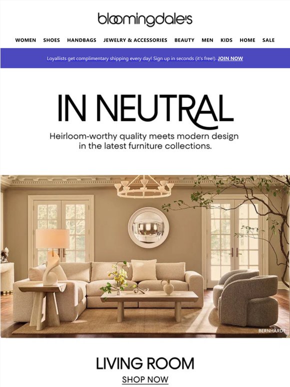 Just in! All-new furniture collections