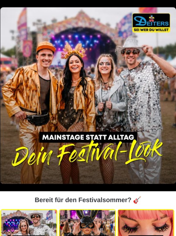 Die Festival-Saison startet jetzt!