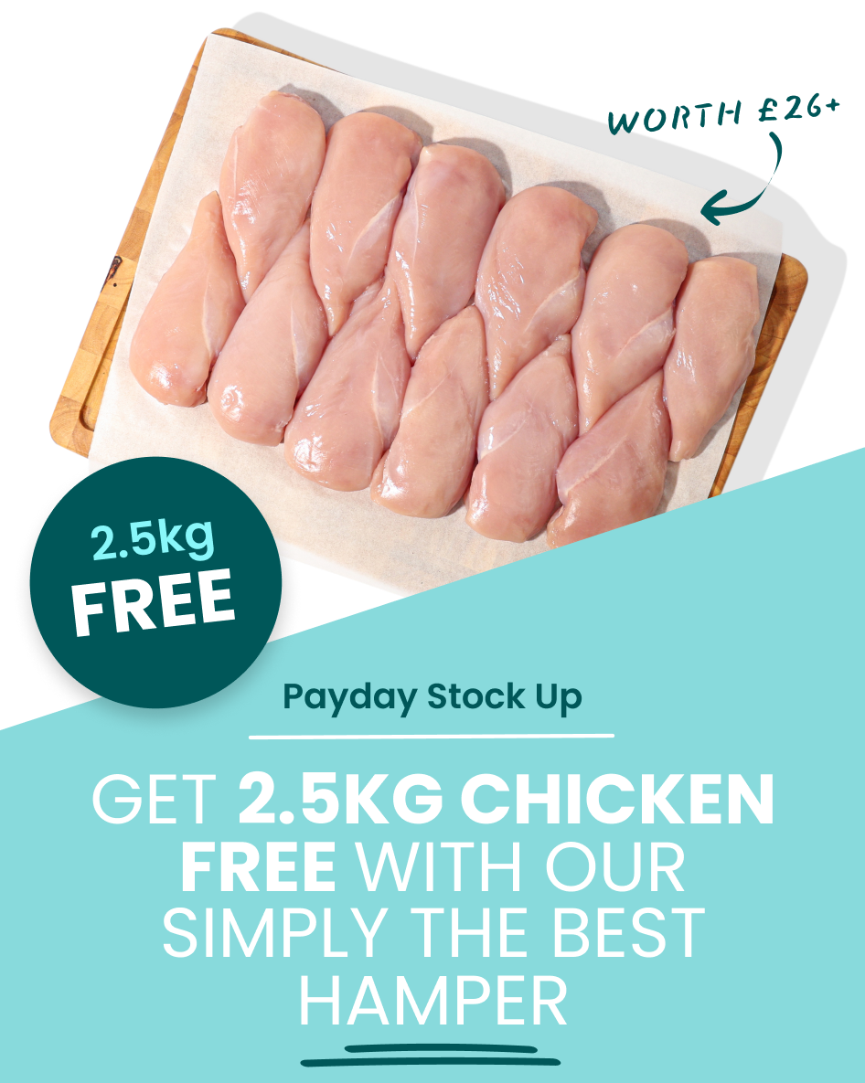 2.5kg Chicken Breasts Free