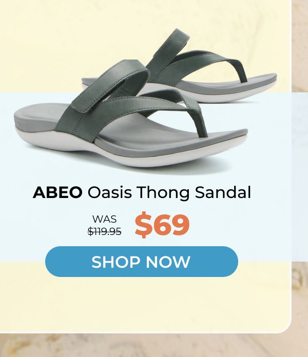 ABEO Oasis Thong Sandal