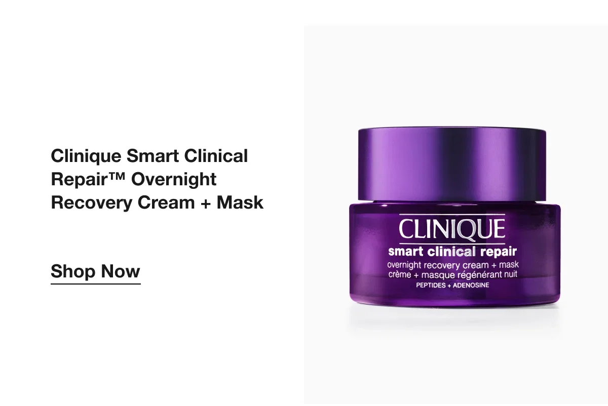 Clinique Smart Clinical Repair™ Overnight Recovery Cream + Mask | Shop Now