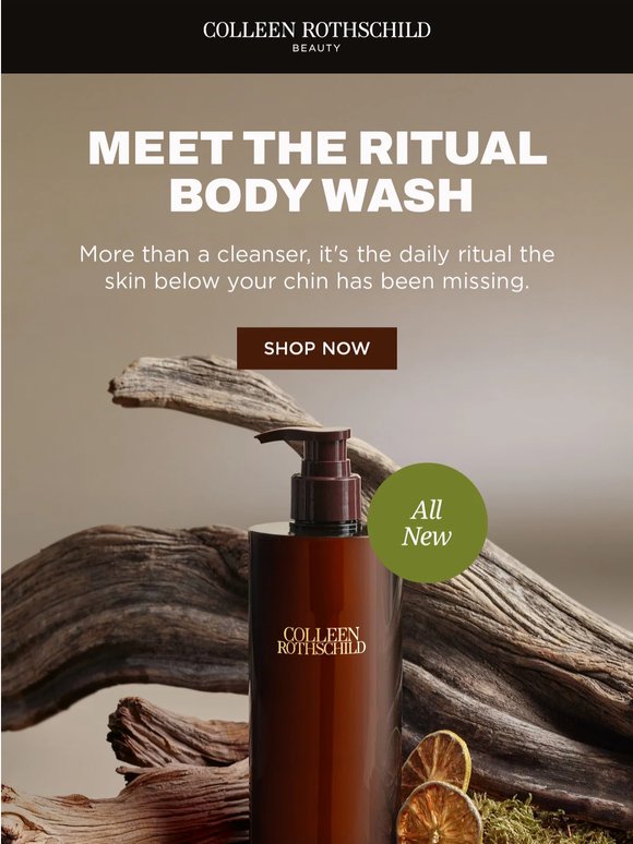 Introducing THE RITUAL BODY WASH