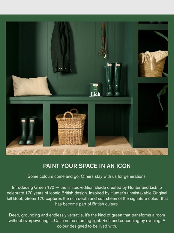 One iconic green. Two ways to wear it💚✨