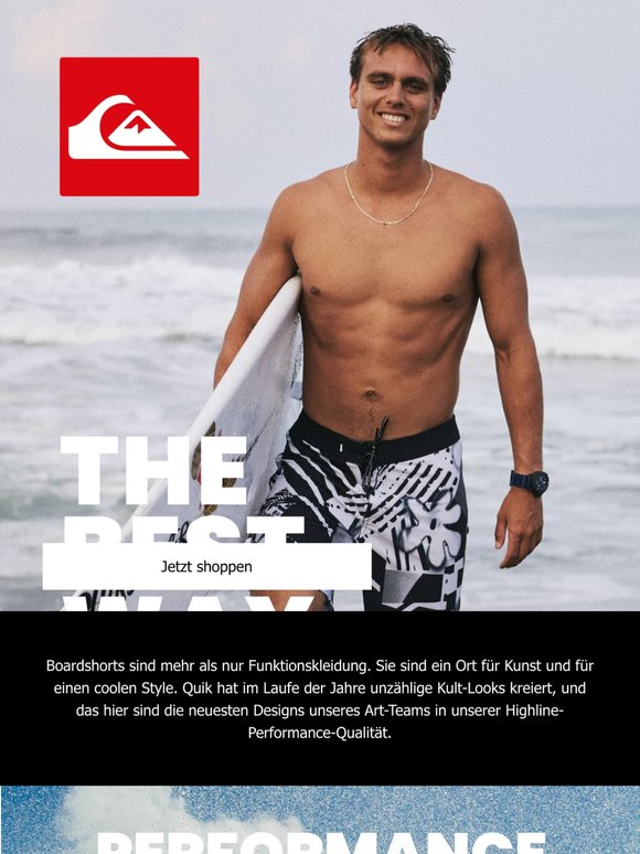 Performance-Boardshorts, jetzt noch besser!