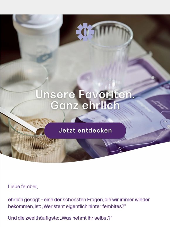 Diese Produkte nimmt unser Team wirklich täglich