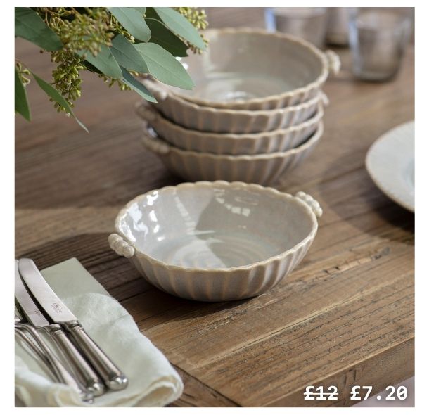 Winsford Fluted Shallow Bowl