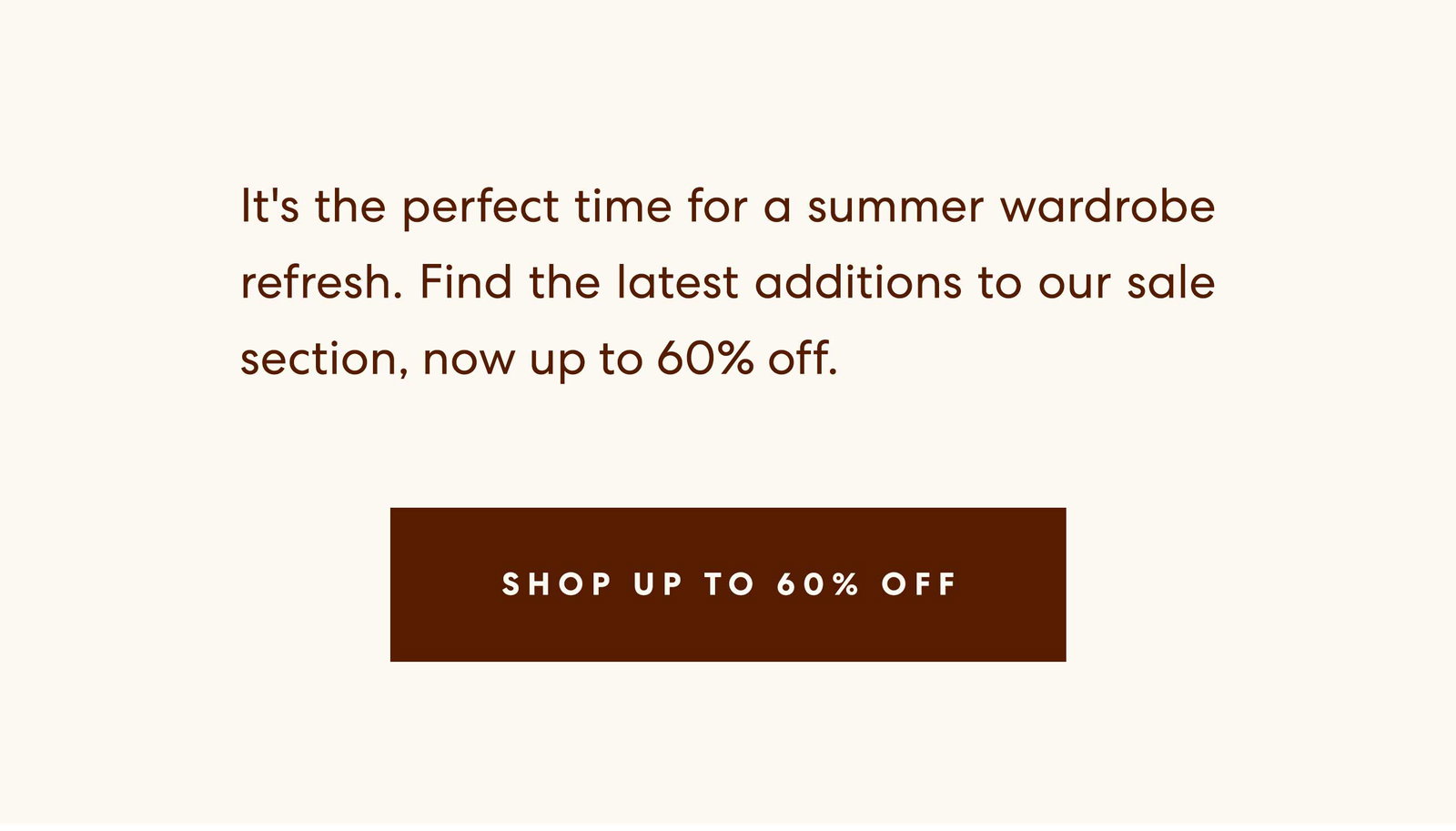 Shop Up to 60% Off