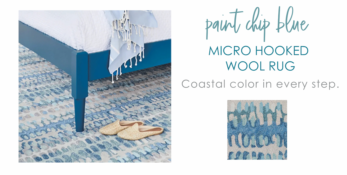 Shop the Paint Chip Blue Rug