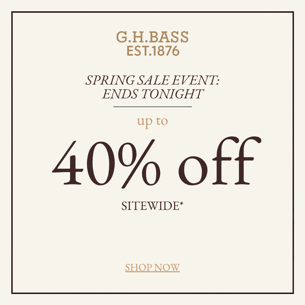 Up to 40% off Sitewide
