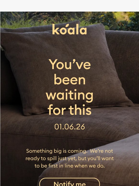 Something BIG is coming.
