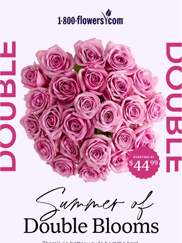 Double the flowers, zero extra spend