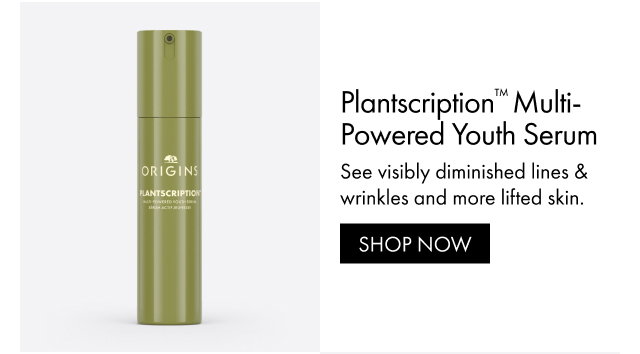Plantscription™ Multi-Powered Youth Serum | See visibly diminished lines & wrinkles and more lifted skin. | SHOP NOW