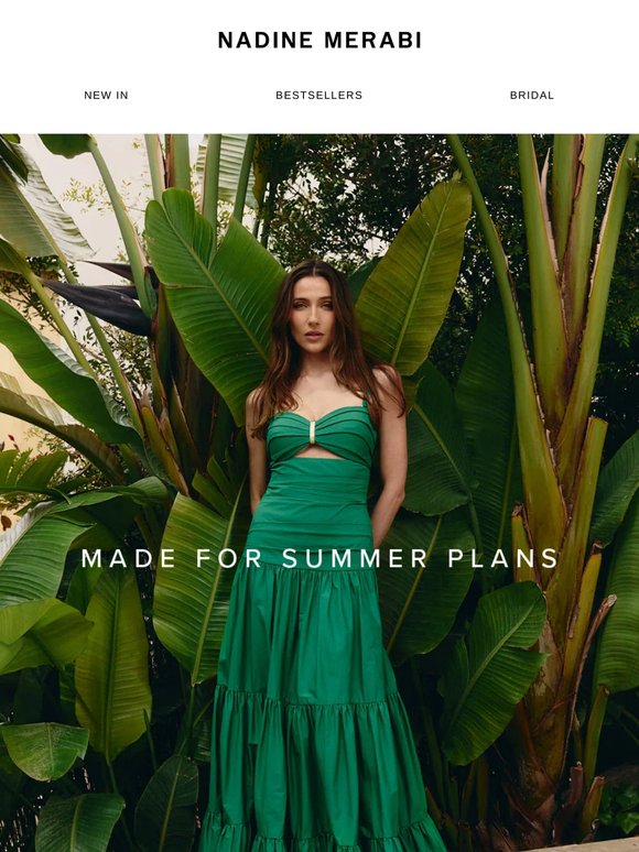 New Arrivals: Made For Summer Plans.