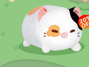 Tall black axolotl plush toy.