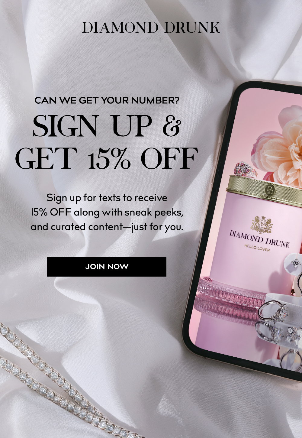 Sign up for 15% Off