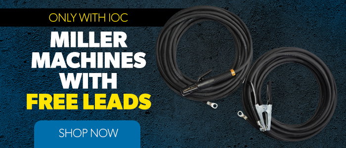 Miller Machines With FREE Leads