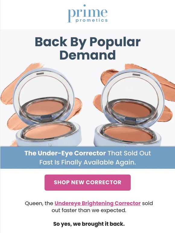 Restocked: Undereye Brightening Corrector