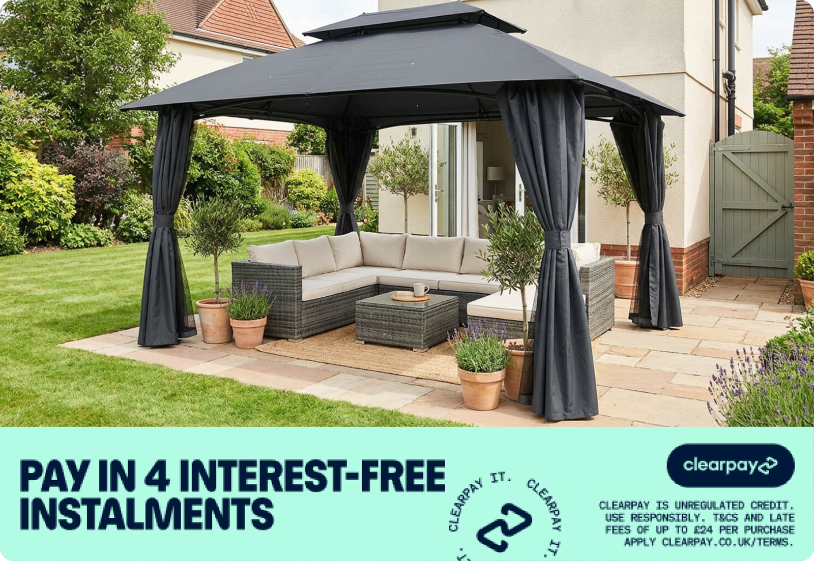 Clearpay - pay in 4 interest-free instalments