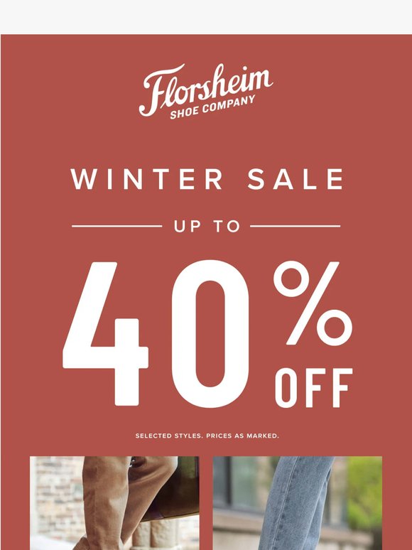 Up to 40% Off | Winter Sale