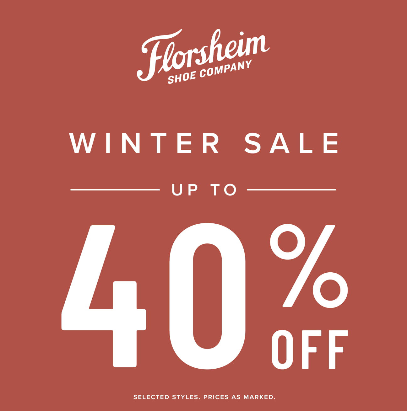 Winter Sale Up to 40% Off. Display images to learn more.