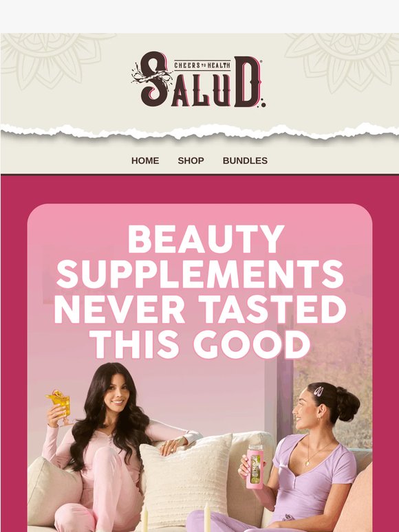 Tasty Flavors. Real Beauty Benefits.✨