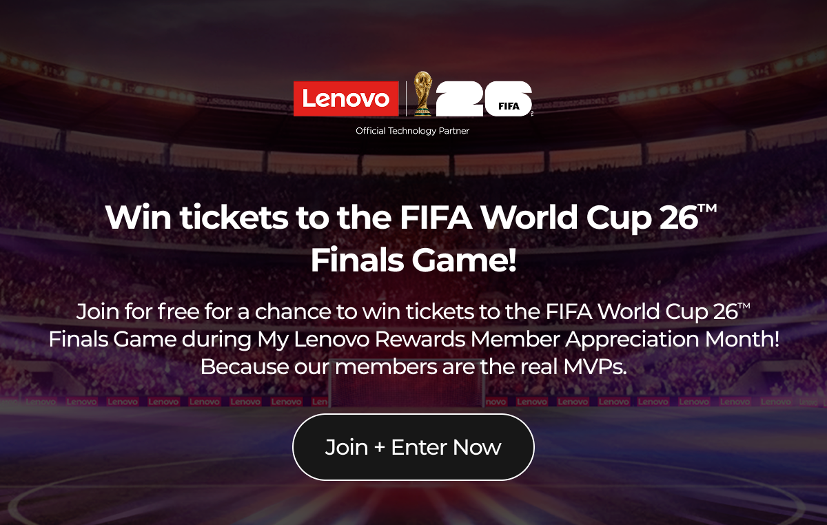 My Lenovo Rewards Member Appreciation Month
