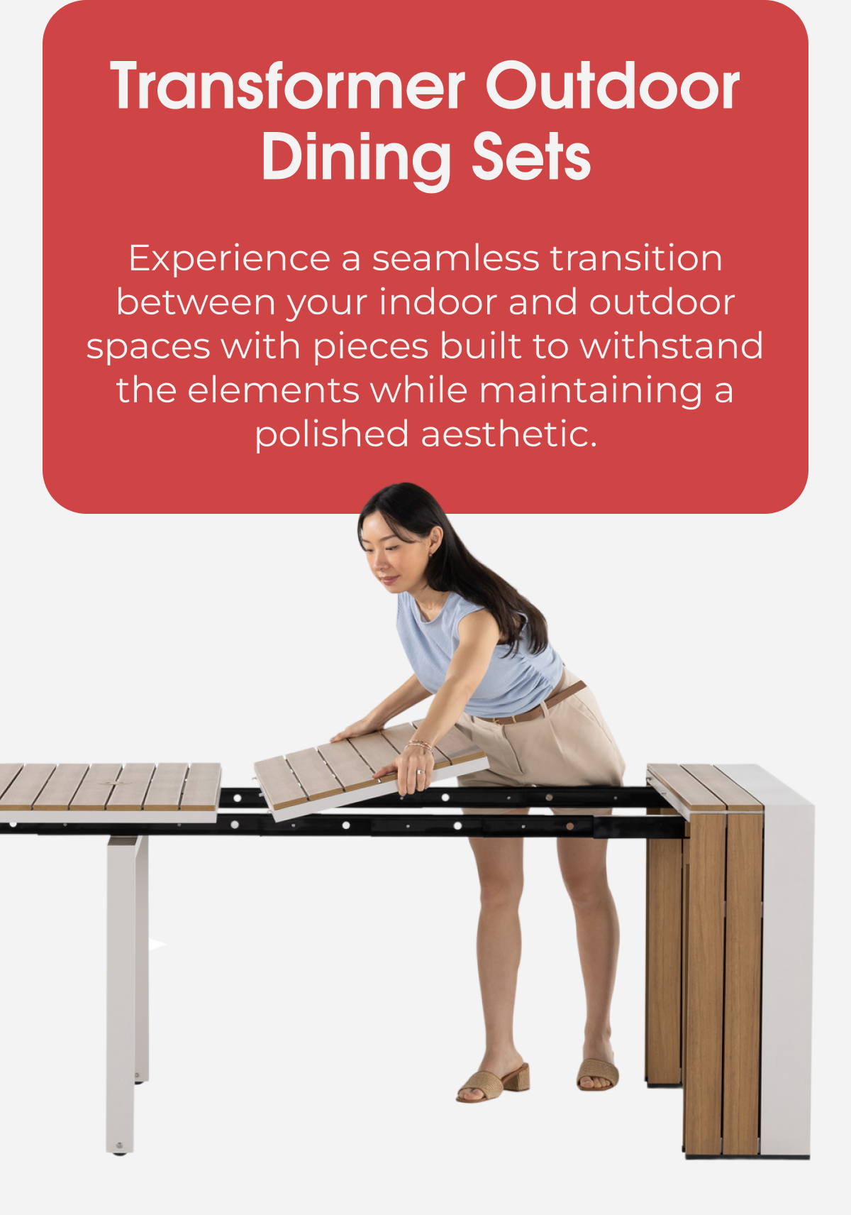 Transformer Outdoor Dining Sets 