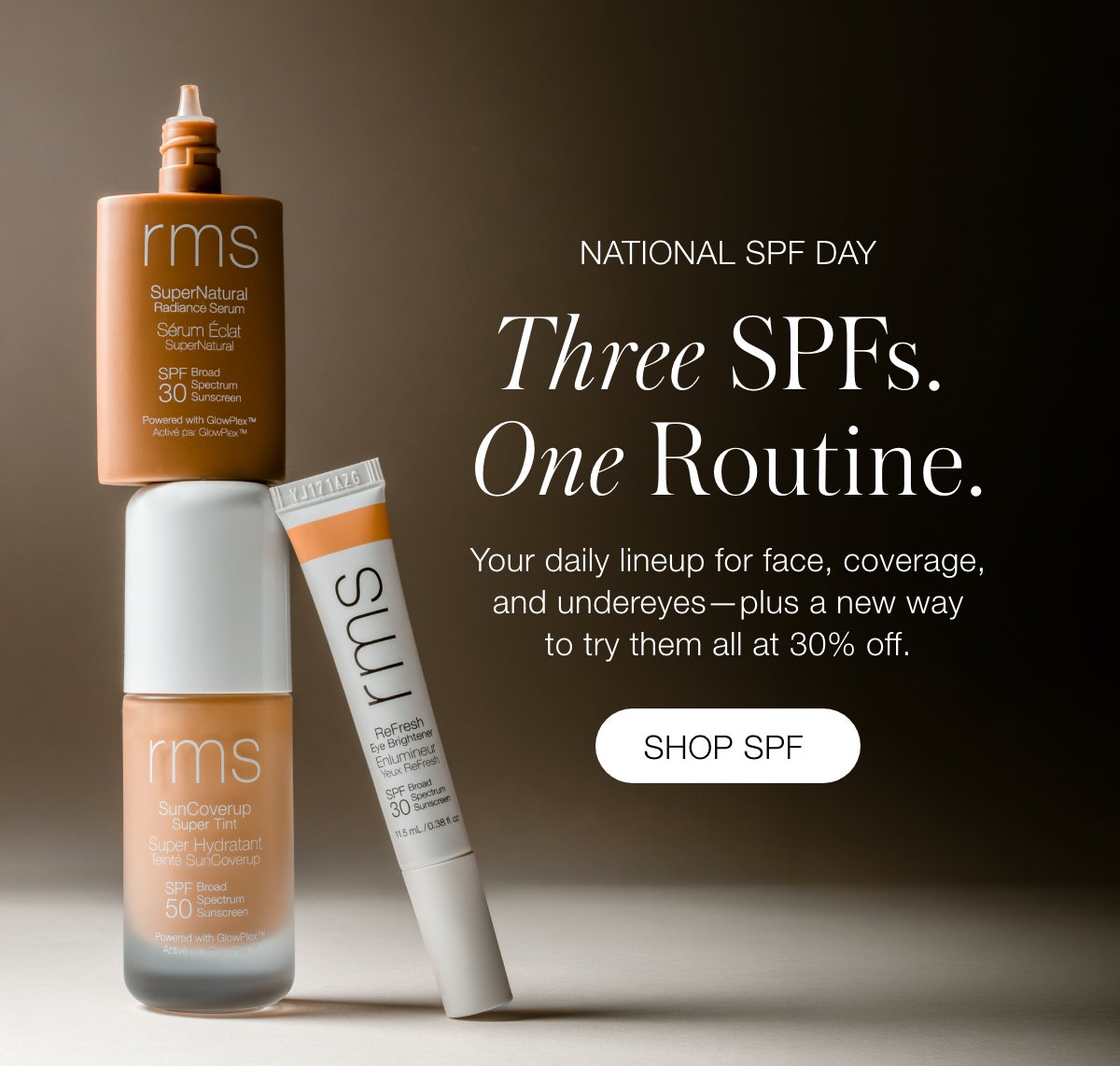 National SPF Day: Three SPFs, One Routine