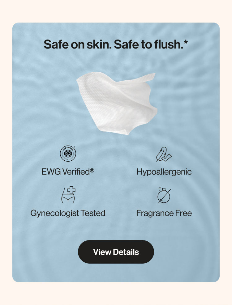 Image of Honest Flushable Wipe