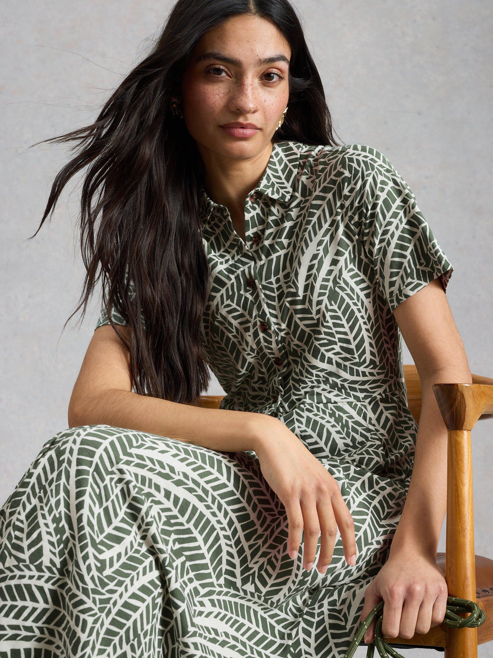 Rua Jersey Shirt Dress