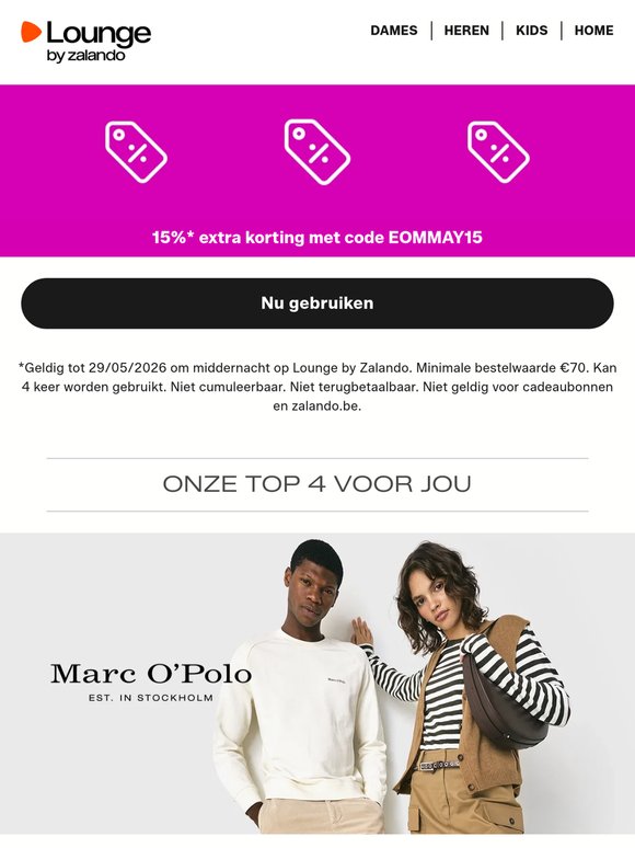 Haast je, Marc O'Polo & Vans zijn hier!