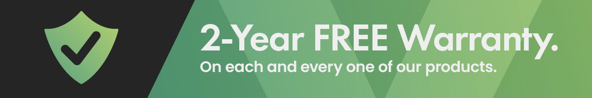 Free 2 year warranty