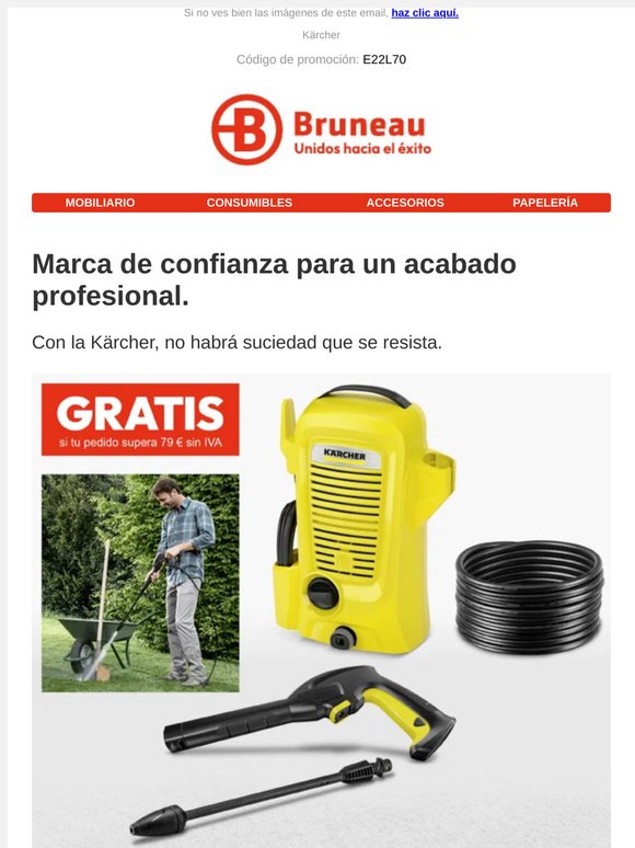 La hemos vuelto a liar, la mejor Kärcher para esta primavera.