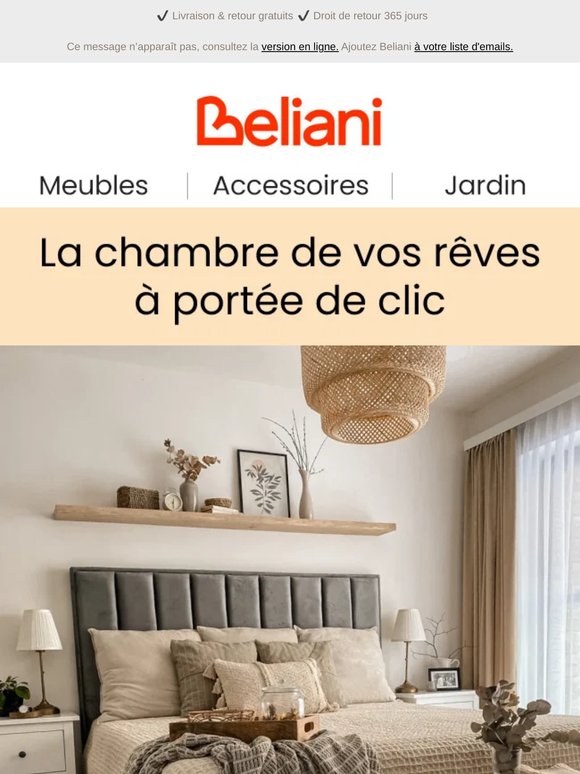4 meubles indispensables pour votre chambre à coucher 🛏️