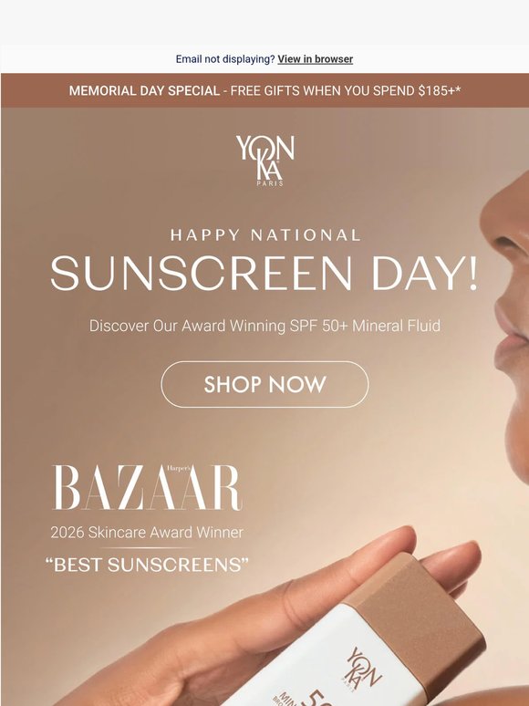 Our SPF is now an award winner!