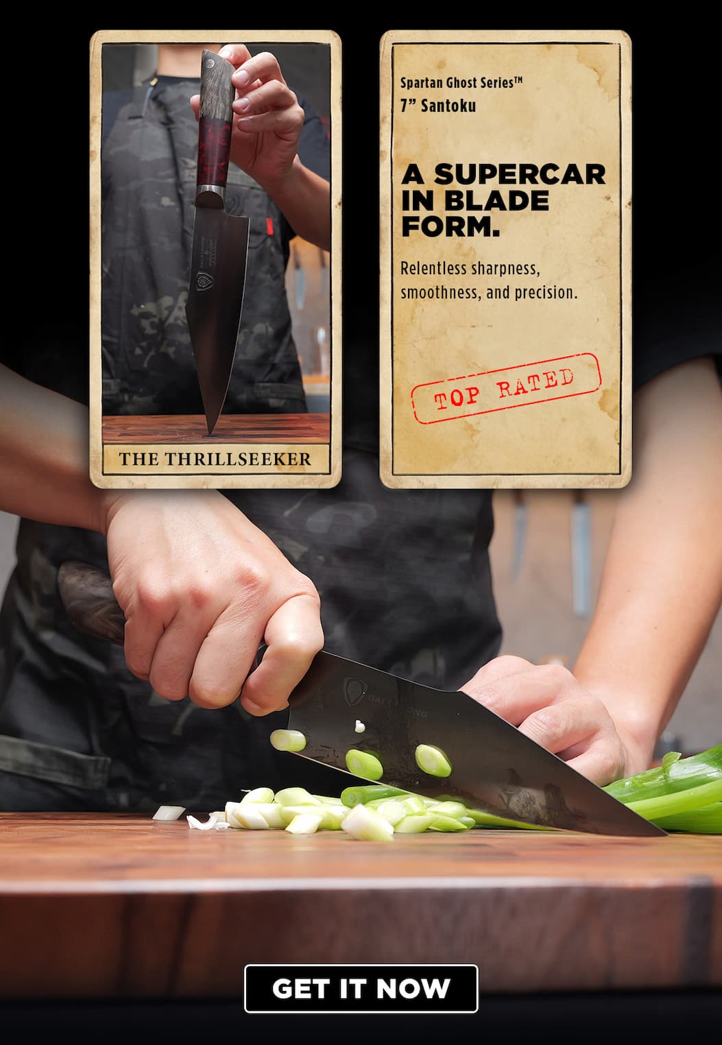 7" Santoku | Spartan Ghost Series