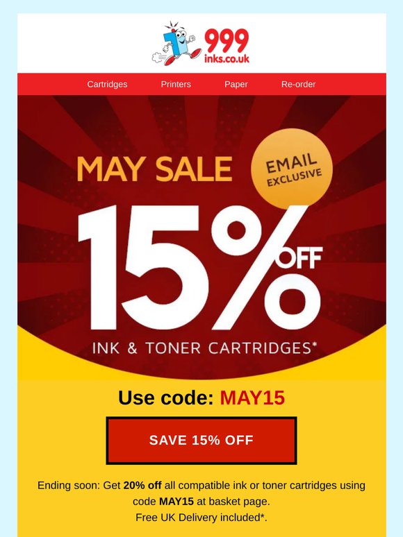 🗓️ May Sale is ending soon