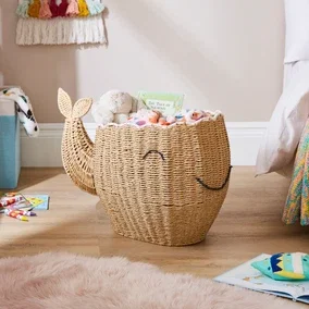 Woven Whale Basket