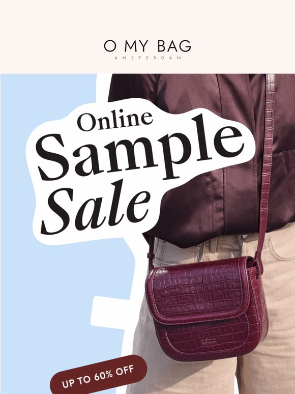 Get ready for our Sample Sale