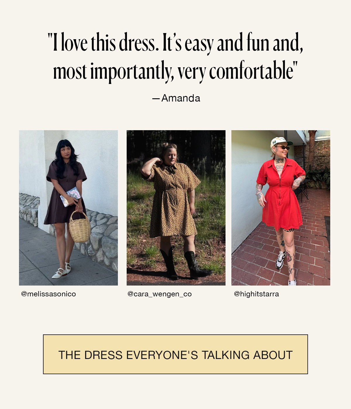 THE DRESS EVERYONE'S TALKING ABOUT