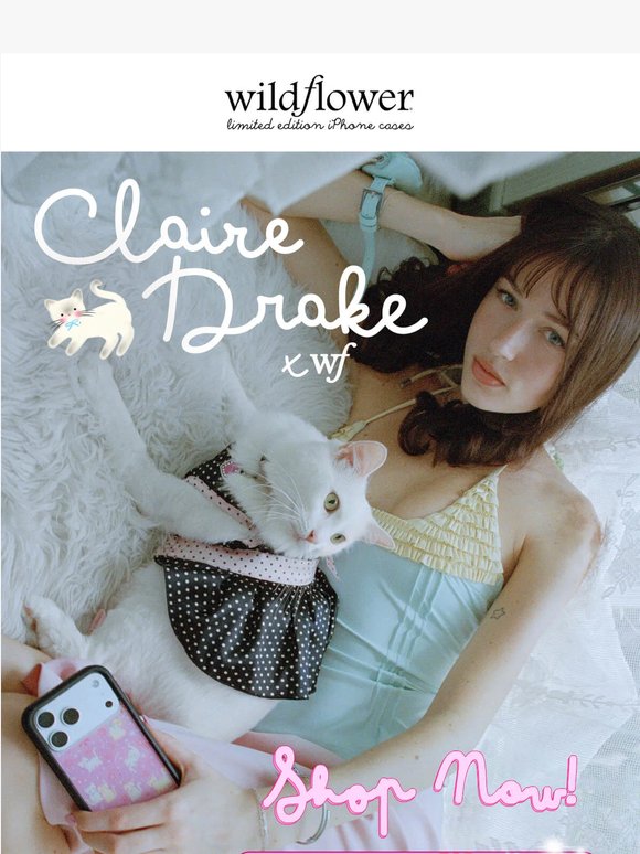 😻 Claire Drake collab just landed 😽