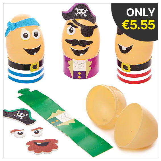 Pirate Egg Kits