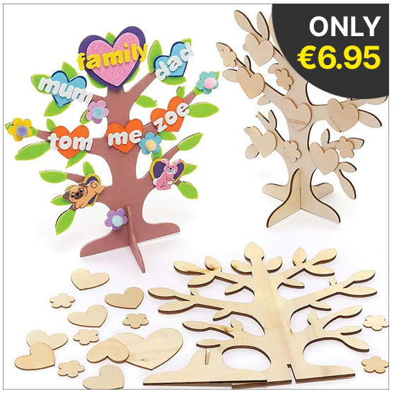 Wooden Family Tree Kits