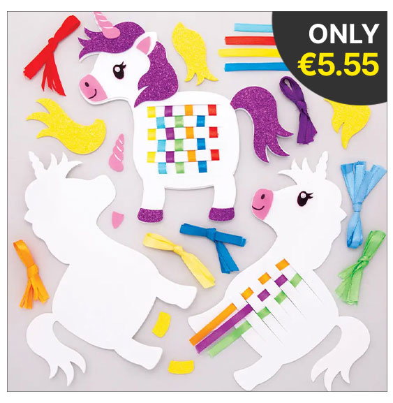 Rainbow Unicorn Weaving Kits