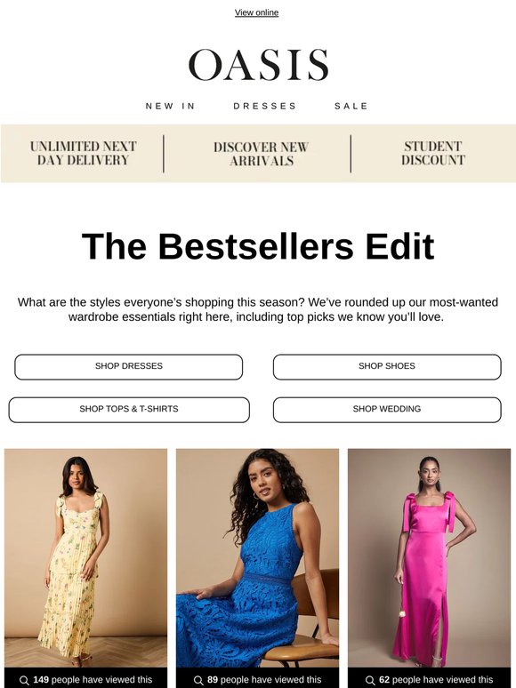 Sought-After Styles Inside