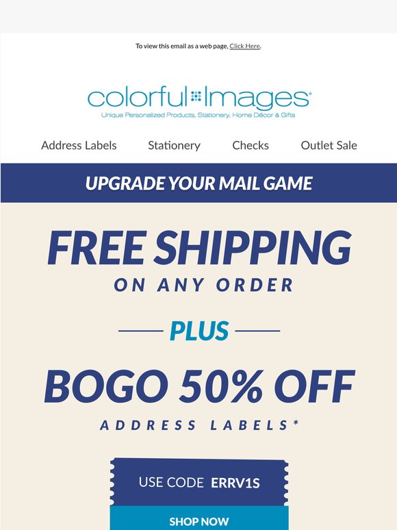Personalized Labels You’ll Love — BOGO 50% Off + Free Shipping